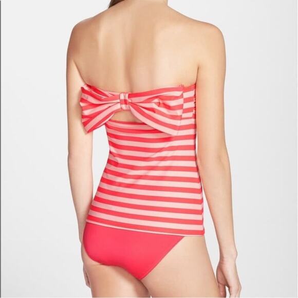 kate spade Other - NWT Kate Spade Georgica Beach Stripes Bandeau Tankini Top Size XS